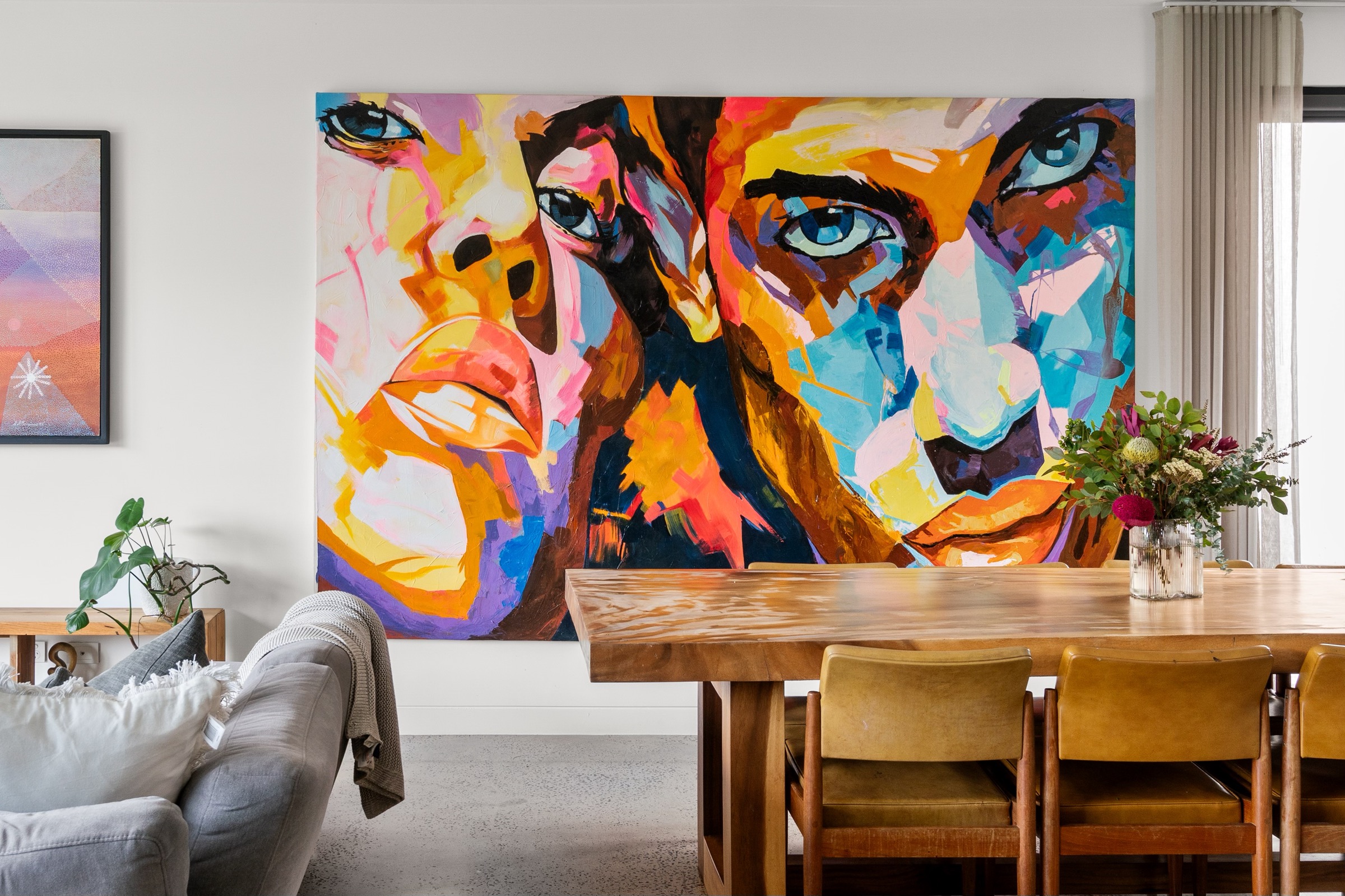 Cecil artwork dining room